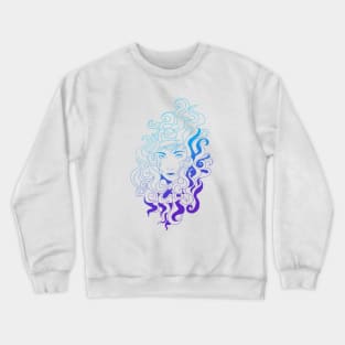 Eyes Within Smoke Crewneck Sweatshirt